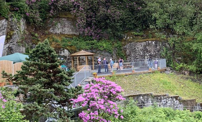 Top viewing area of the 3 Bridges